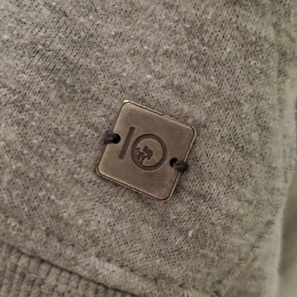 10 Tree Gray Zip Up Sweater - Picture 6 of 7